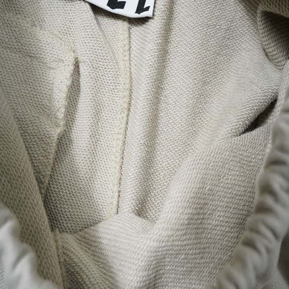 RIVINGTON ROI REBIS Red Logo Print Gray Harem Pants - Picture 5 of 16